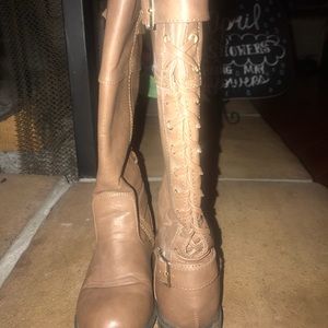 Y’all Brown justice boots